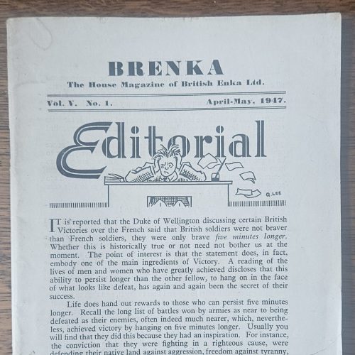 Brenka Magazine April May 1947