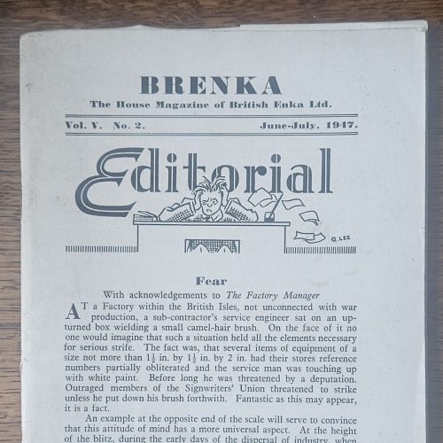 Brenka Magazine June July 1947